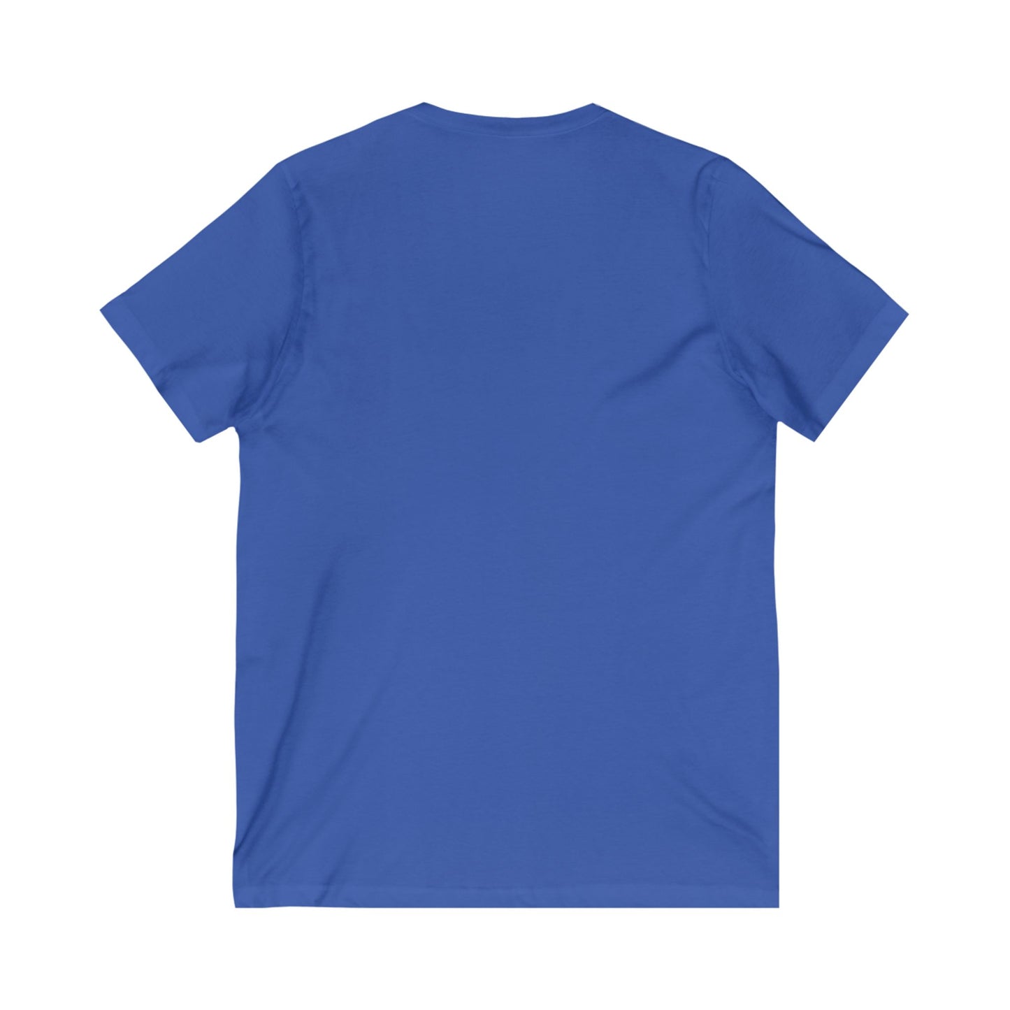 Unisex Jersey Short Sleeve V-Neck Tee | Surreal Dripping Geometry