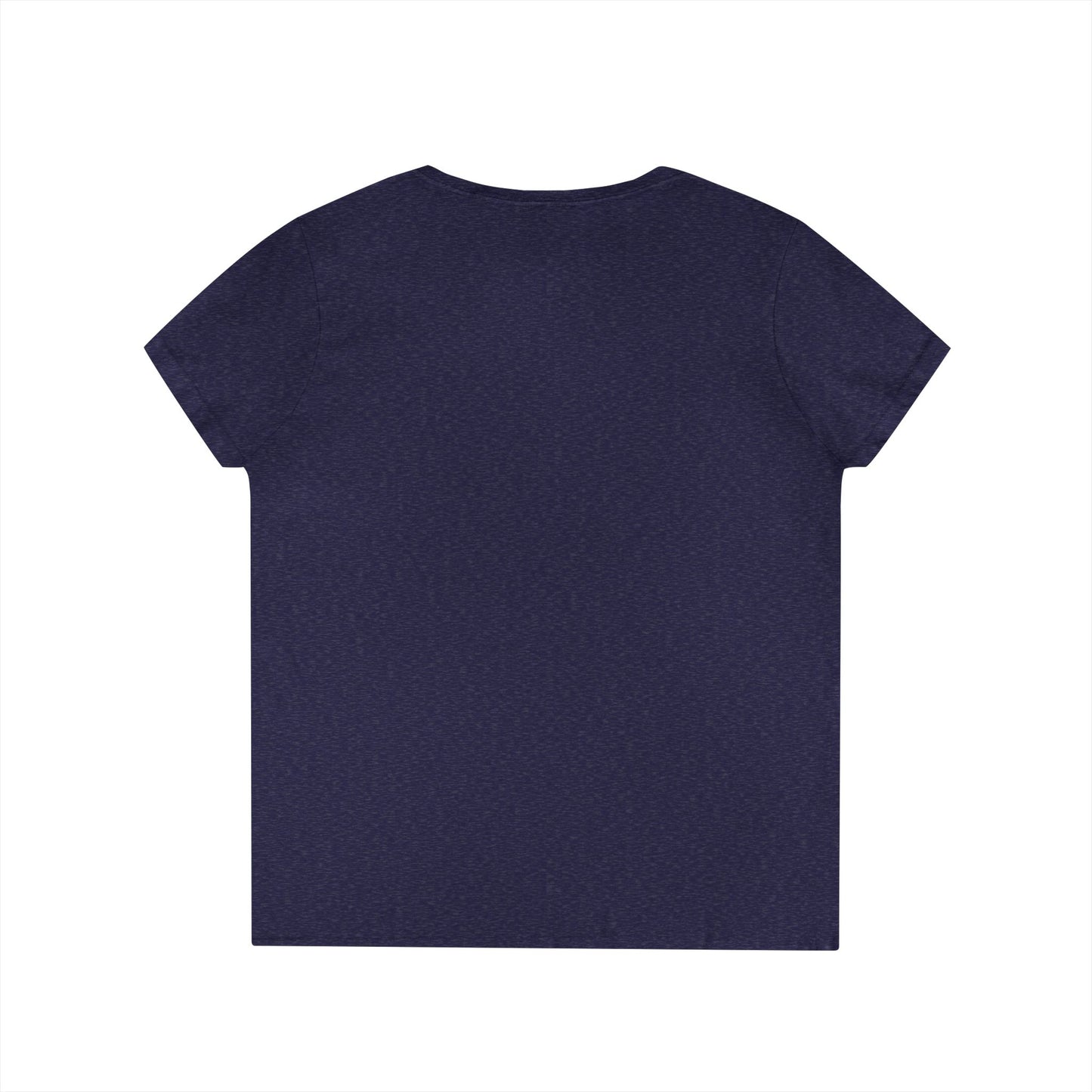 Ladies' V-Neck T-Shirt | Surreal Dripping Geometry