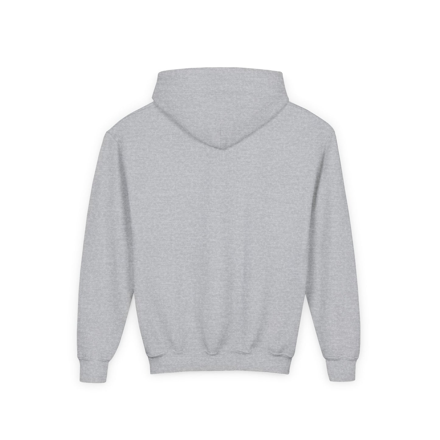 Youth Heavy Blend Hooded Sweatshirt | Surreal Dripping Geometry