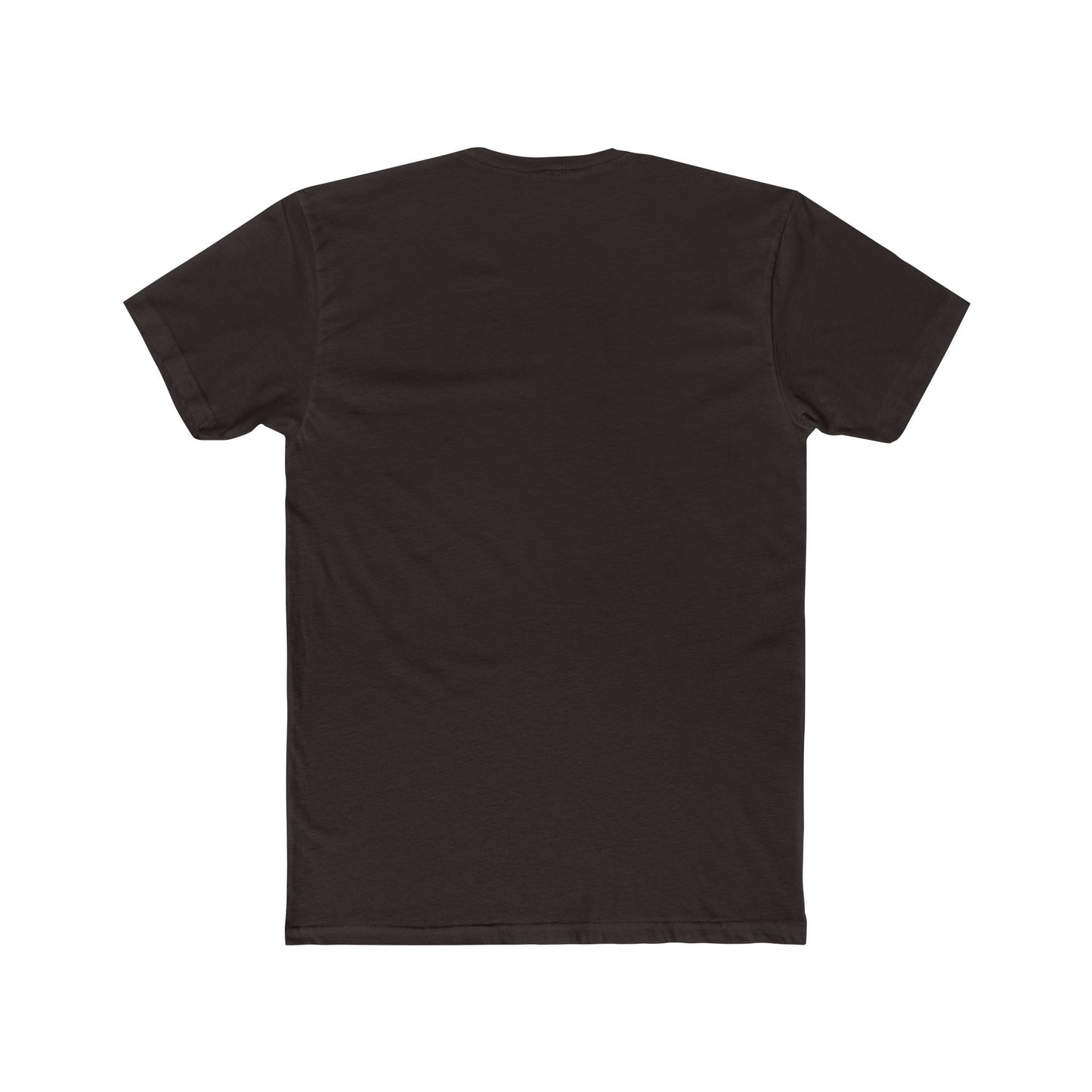 Unisex Cotton Crew Tee | Surreal Dripping Geometry
