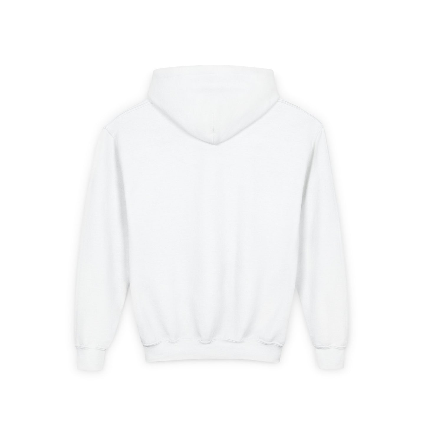 Youth Heavy Blend Hooded Sweatshirt | Surreal Dripping Geometry