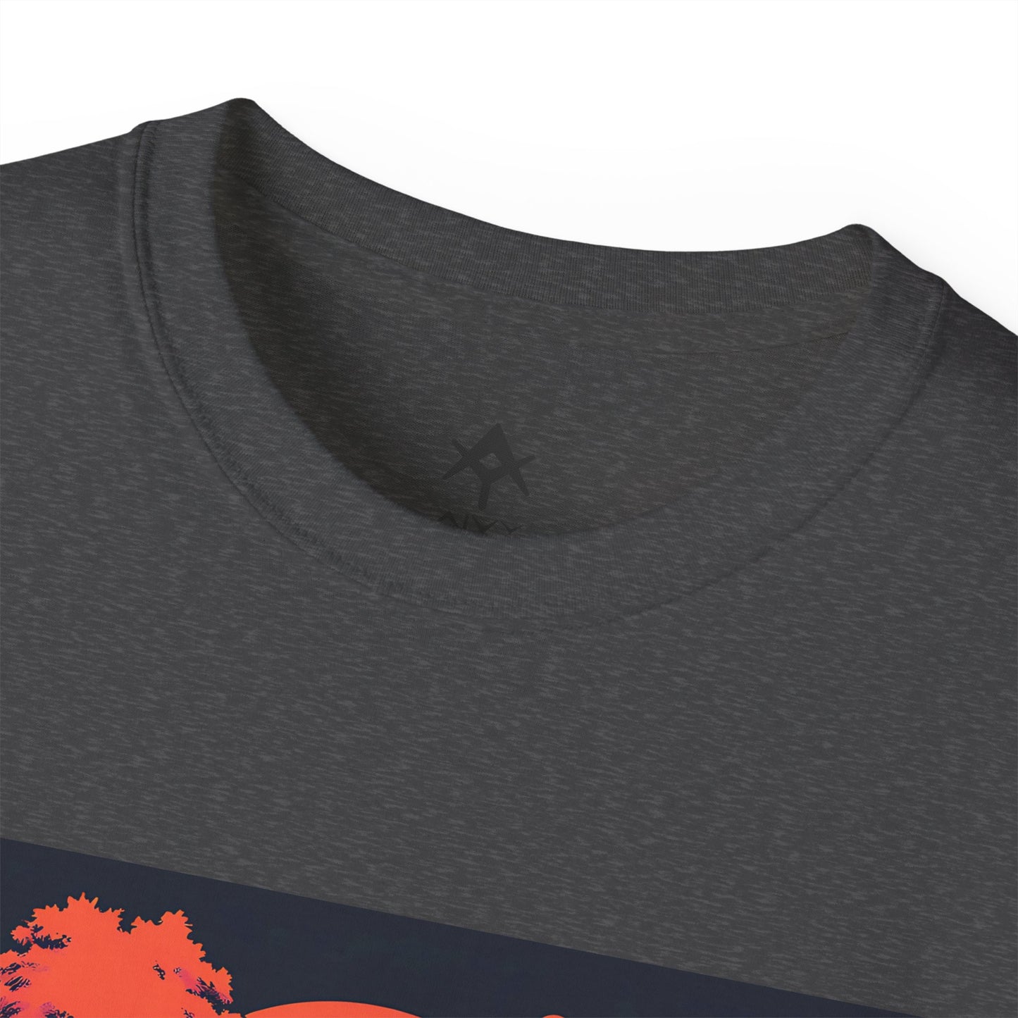 Unisex Ultra Cotton Tee | Surreal Dripping Geometry
