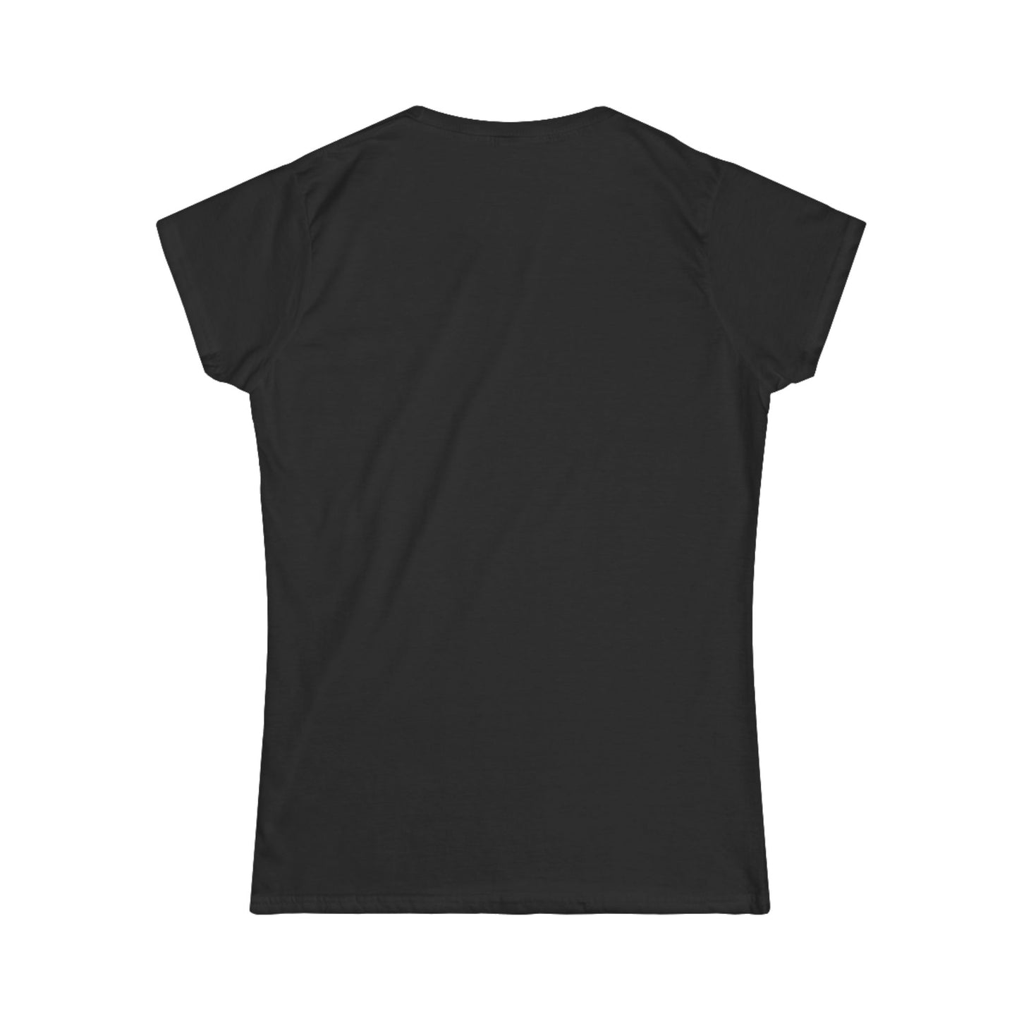 Women's Softstyle Tee | Surreal Dripping Geometry