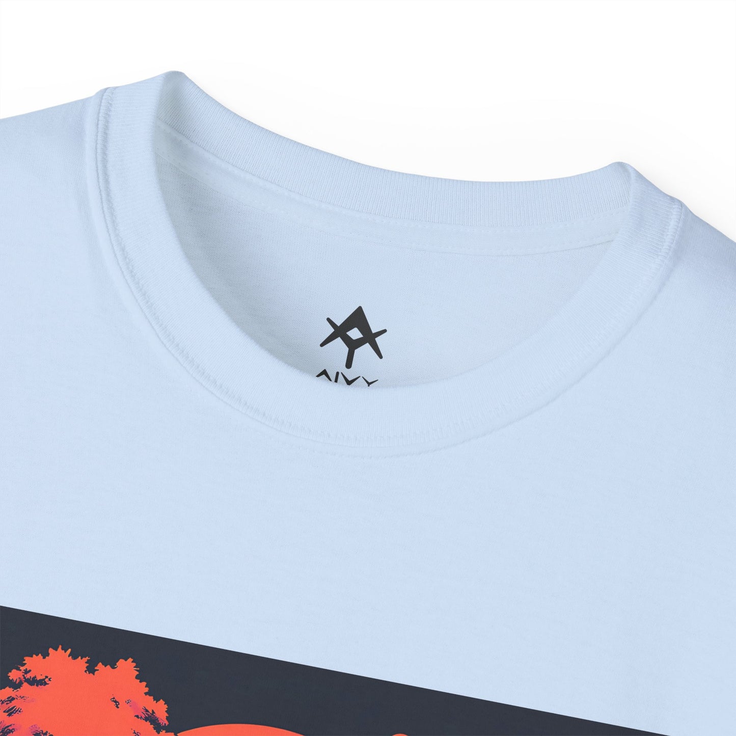 Unisex Ultra Cotton Tee | Surreal Dripping Geometry
