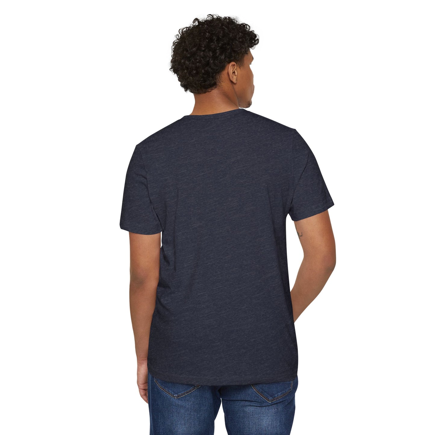Unisex Recycled Organic T-Shirt | Surreal Dripping Geometry