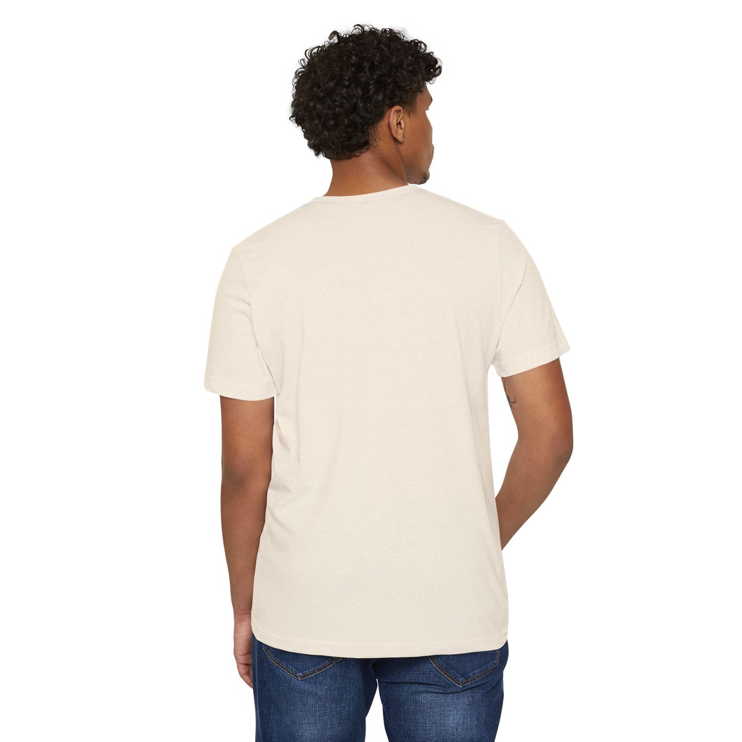 Unisex Recycled Organic T-Shirt | Surreal Dripping Geometry