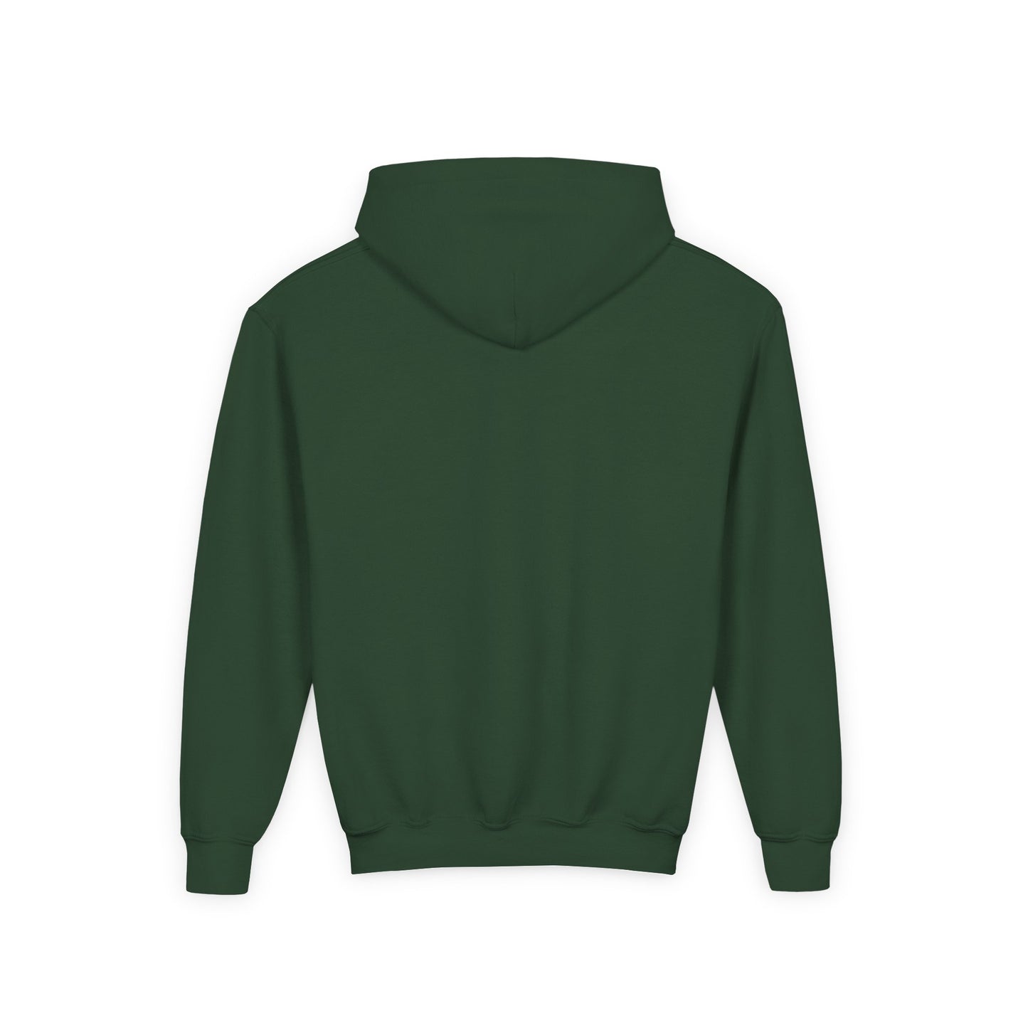 Youth Heavy Blend Hooded Sweatshirt | Surreal Dripping Geometry