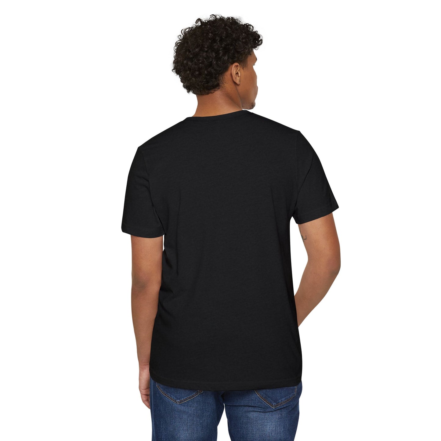 Unisex Recycled Organic T-Shirt | Surreal Dripping Geometry