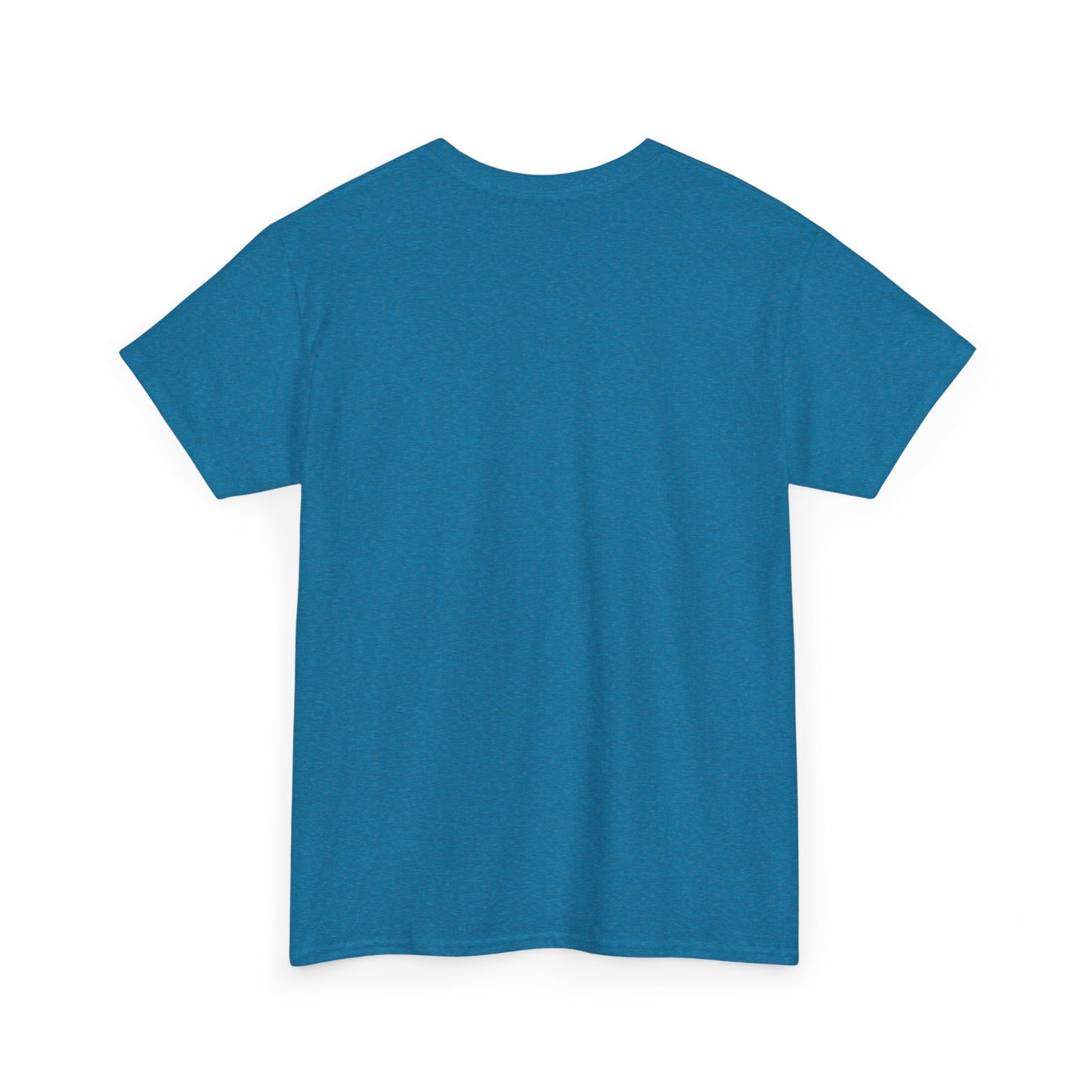 Unisex Heavy Cotton Tee | Surreal Dripping Geometry