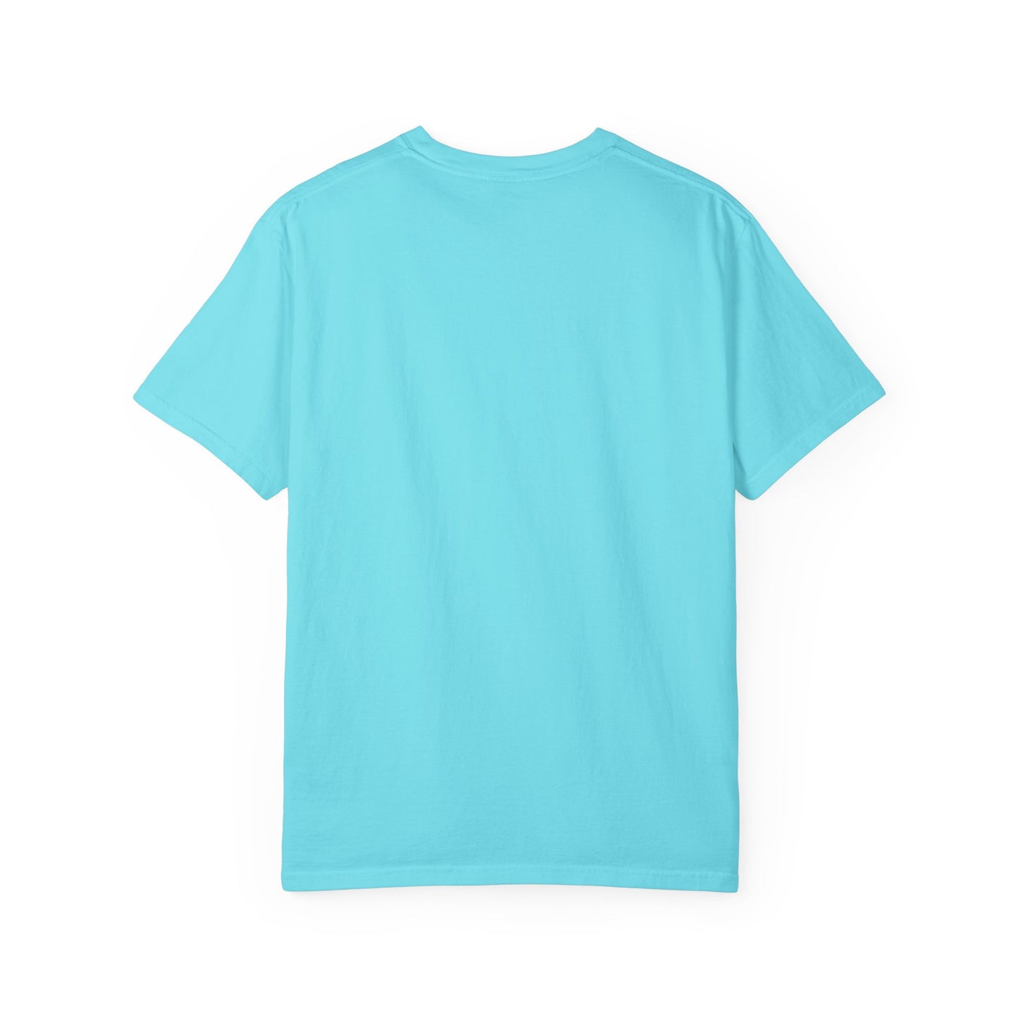 Unisex Garment-Dyed T-shirt | Surreal Dripping Geometry