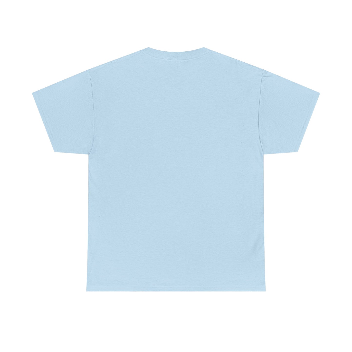 Unisex Heavy Cotton Tee | Surreal Dripping Geometry