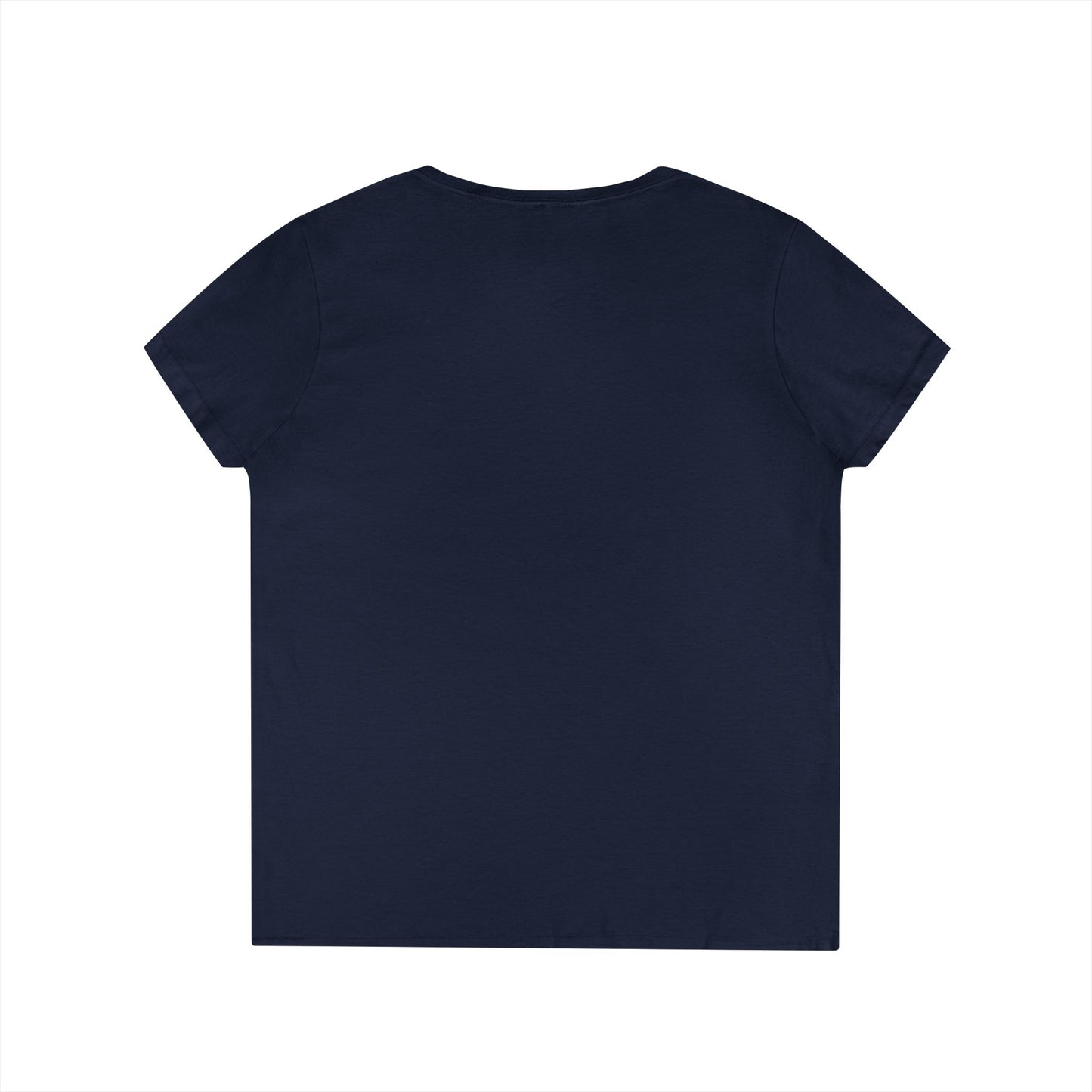 Ladies' V-Neck T-Shirt | Surreal Dripping Geometry