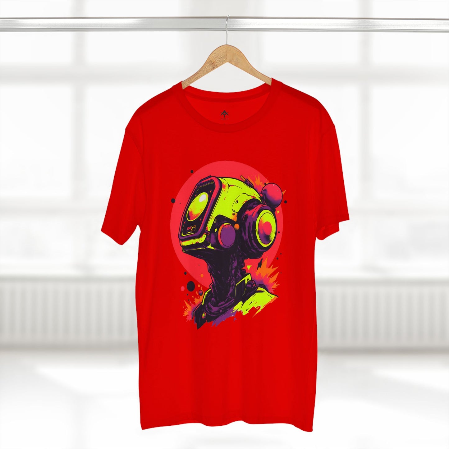 Adult Staple Tee | Y2K Abstract Robot T-Shirt Design