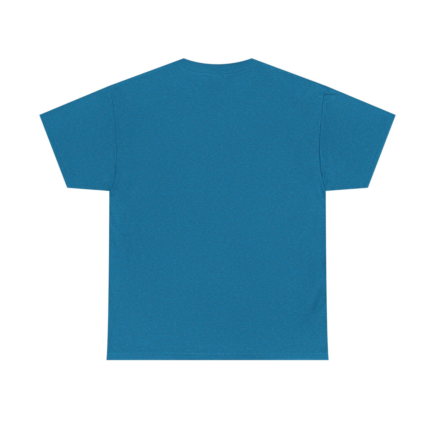Unisex Heavy Cotton Tee | Surreal Dripping Geometry