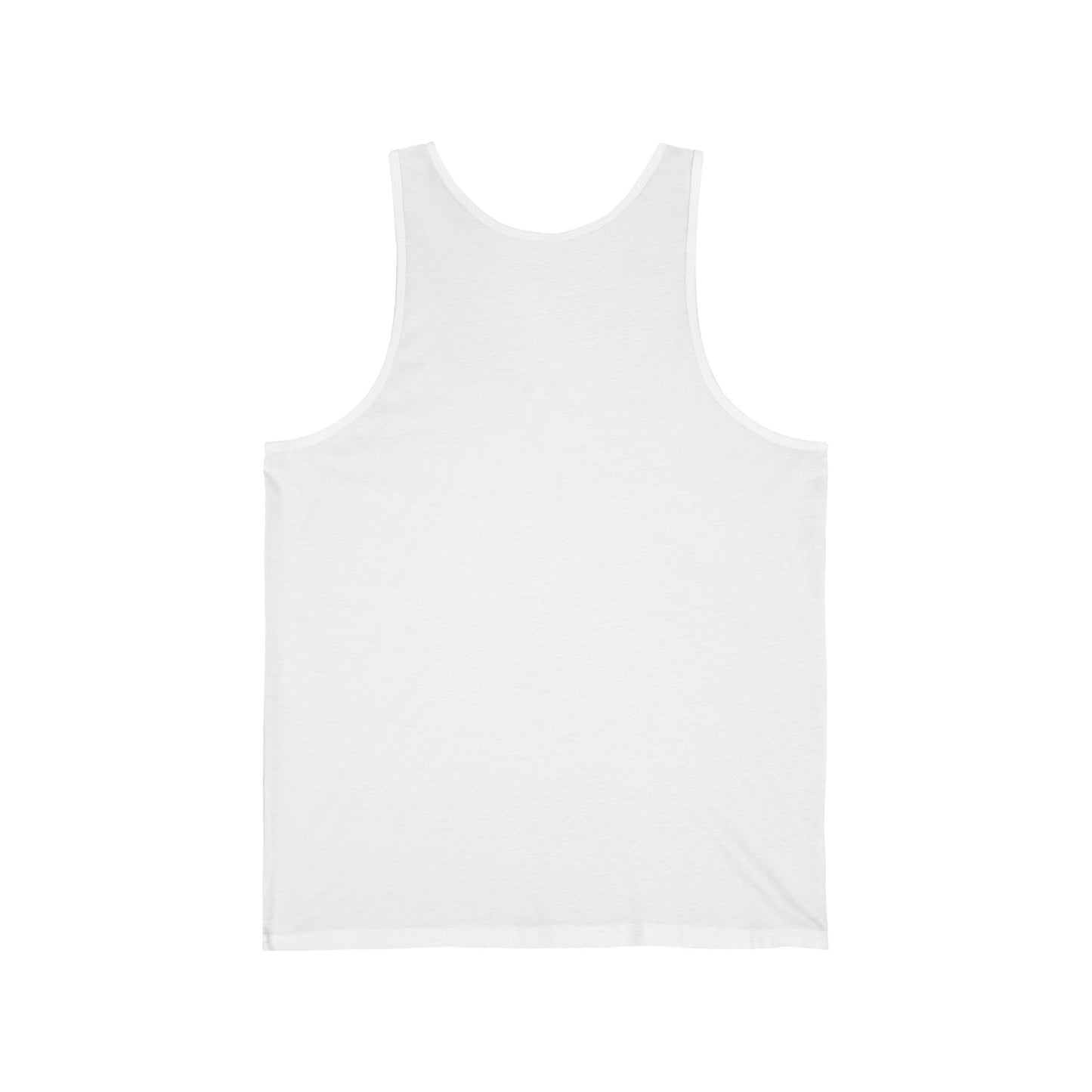 Unisex Jersey Tank | Y2K Abstract Robot T-Shirt Design