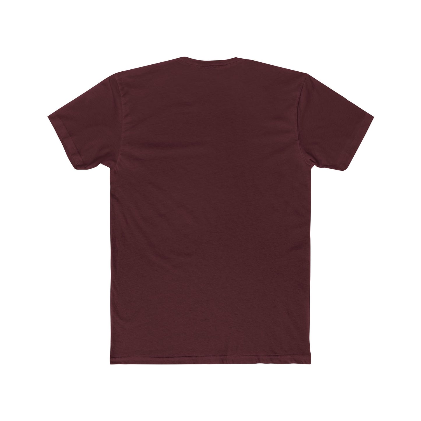 Unisex Cotton Crew Tee | Surreal Dripping Geometry