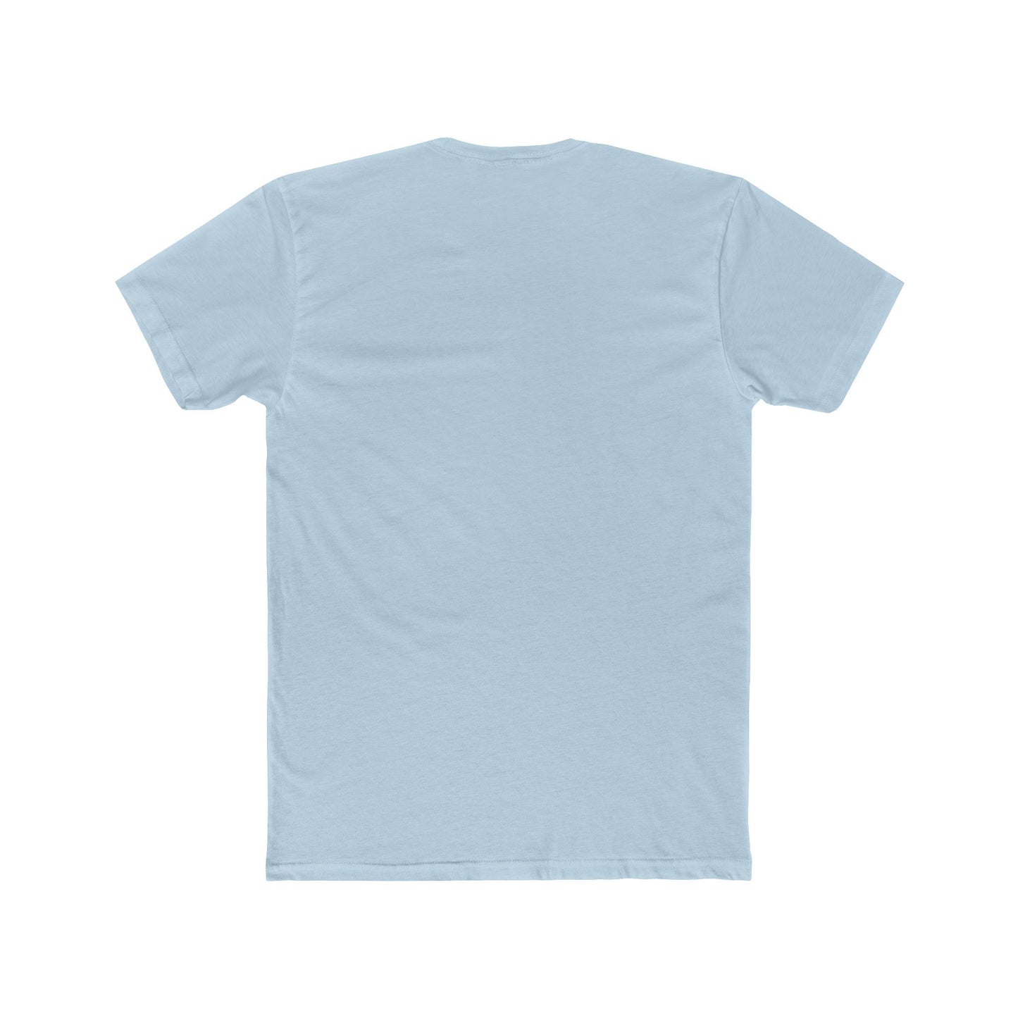 Unisex Cotton Crew Tee | Surreal Dripping Geometry