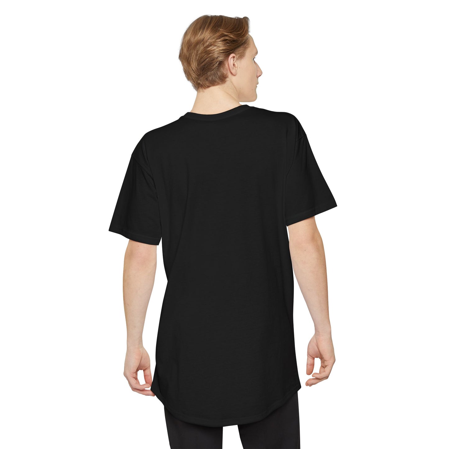 Unisex Long Body Urban Tee | Y2K Abstract Robot T-Shirt Design