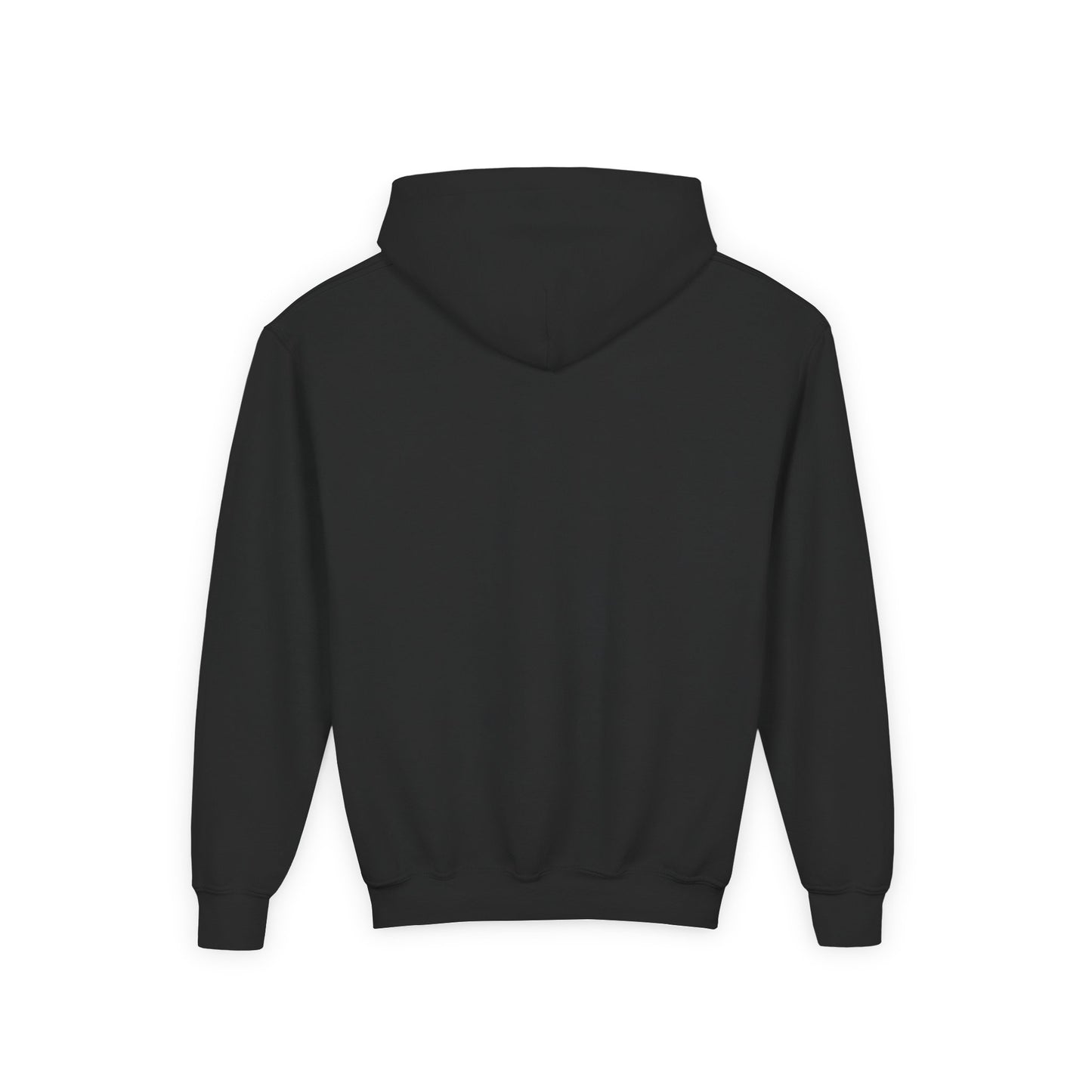 Youth Heavy Blend Hooded Sweatshirt | Surreal Dripping Geometry