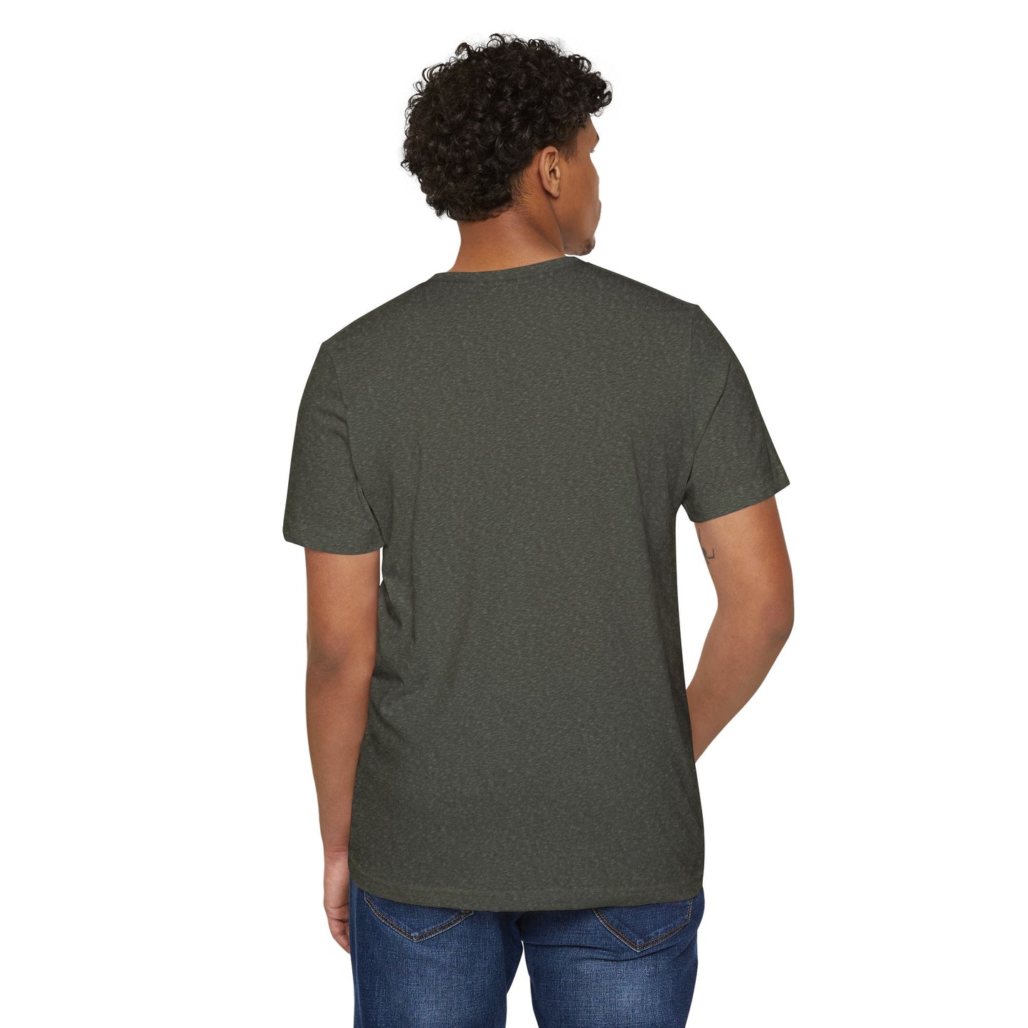 Unisex Recycled Organic T-Shirt | Surreal Dripping Geometry