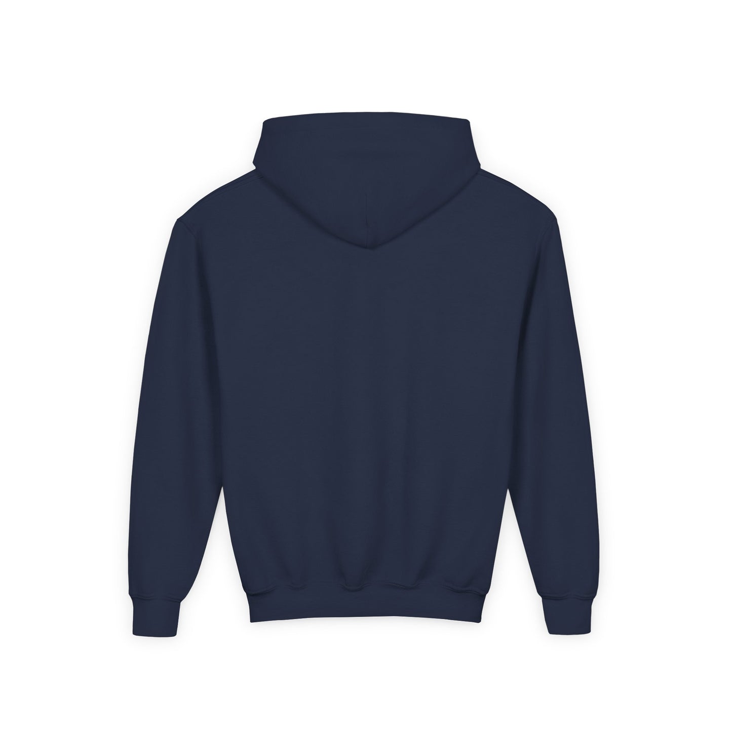 Youth Heavy Blend Hooded Sweatshirt | Surreal Dripping Geometry