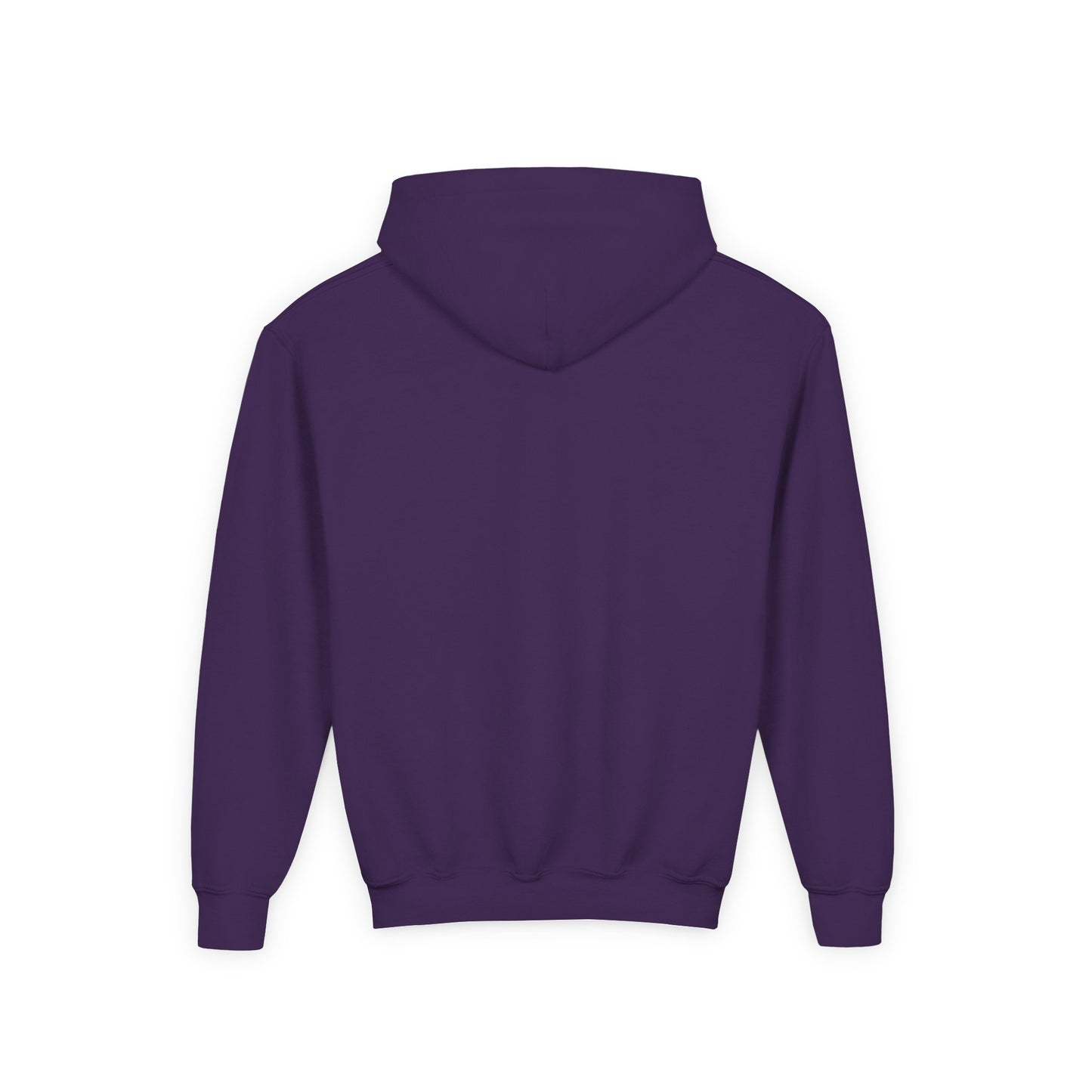 Youth Heavy Blend Hooded Sweatshirt | Surreal Dripping Geometry