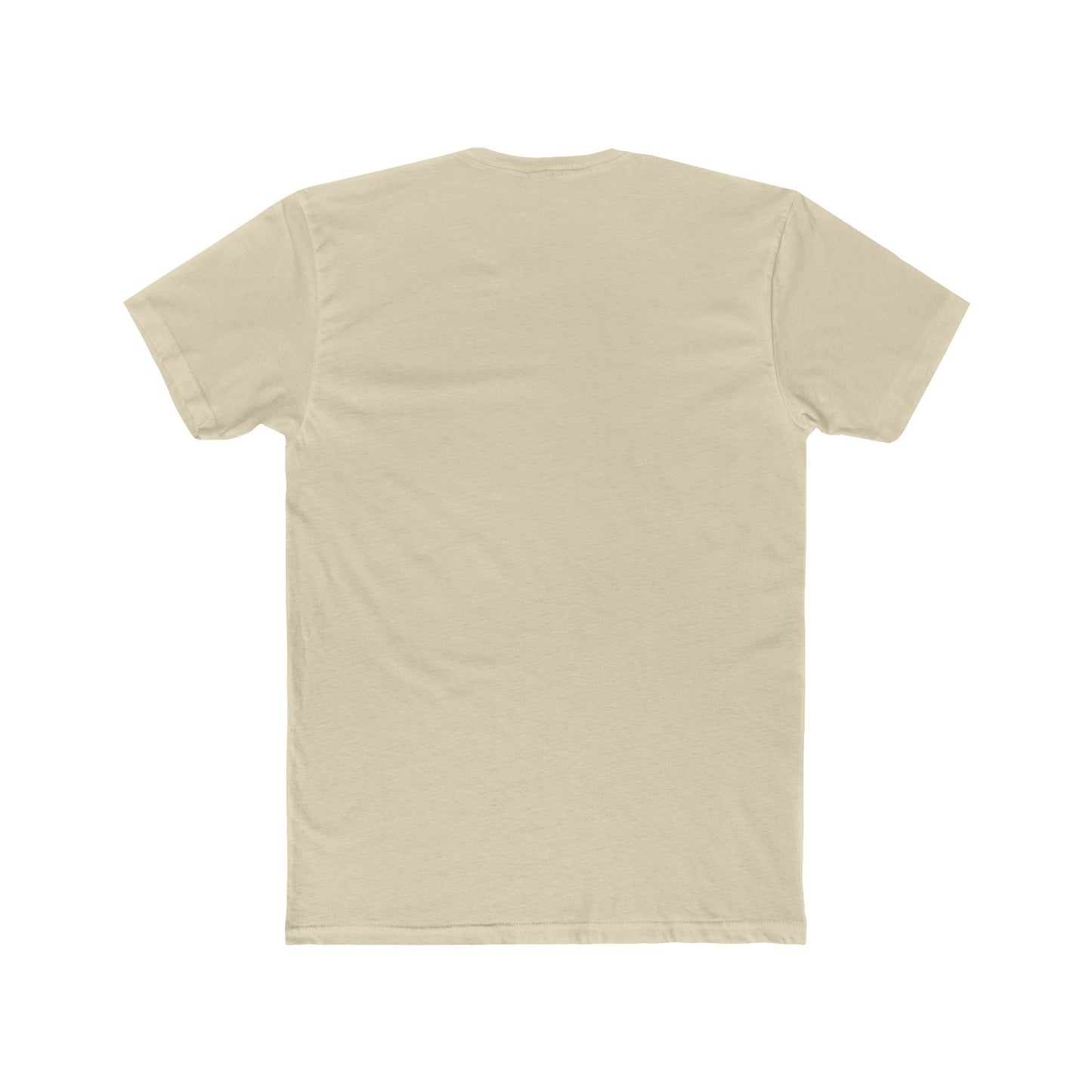 Unisex Cotton Crew Tee | Surreal Dripping Geometry