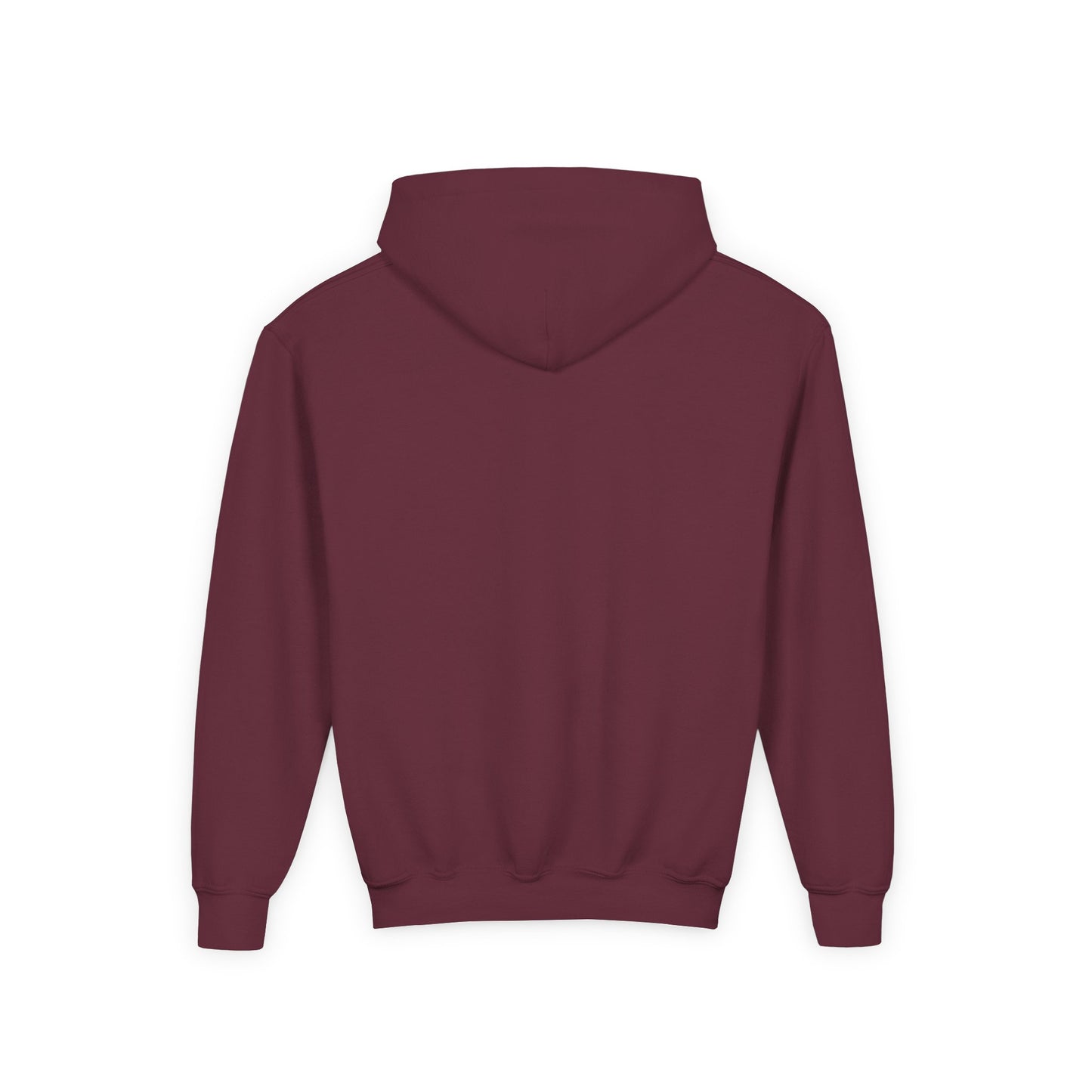 Youth Heavy Blend Hooded Sweatshirt | Surreal Dripping Geometry