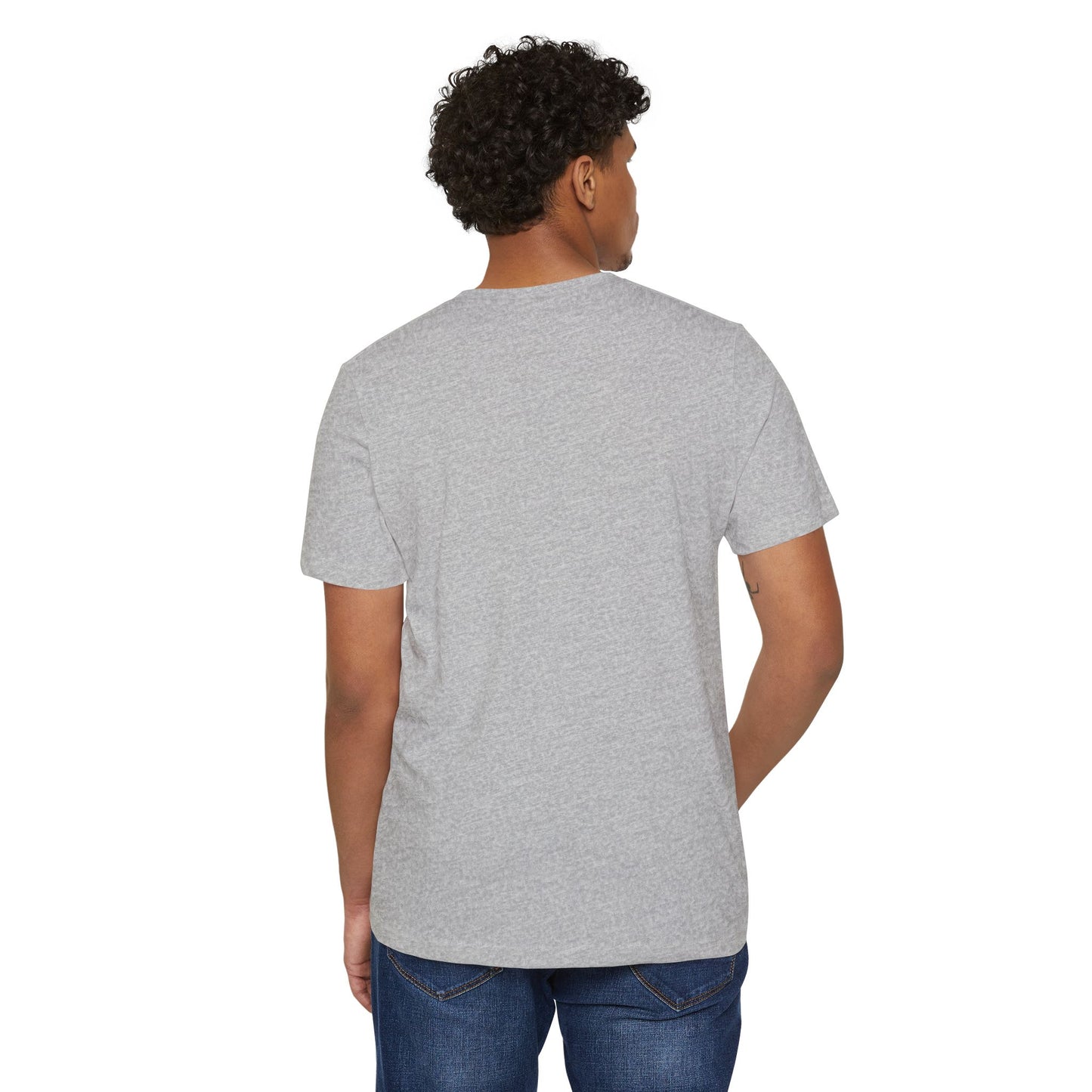 Unisex Recycled Organic T-Shirt | Surreal Dripping Geometry