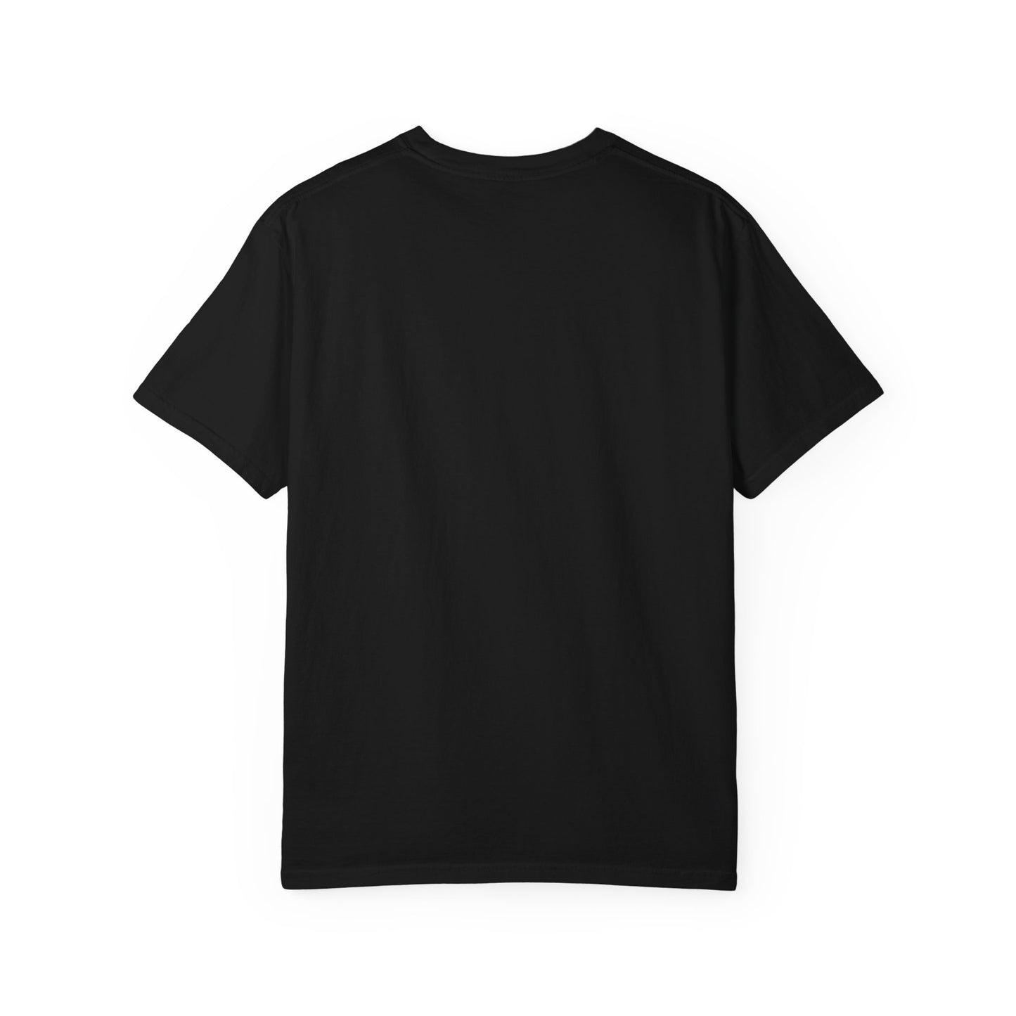 Unisex Garment-Dyed T-shirt | Surreal Dripping Geometry