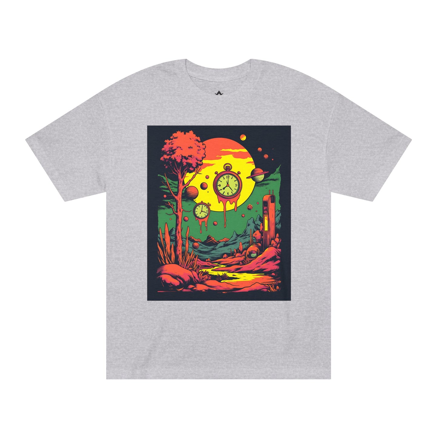 Unisex Classic Tee | Surreal Dripping Geometry