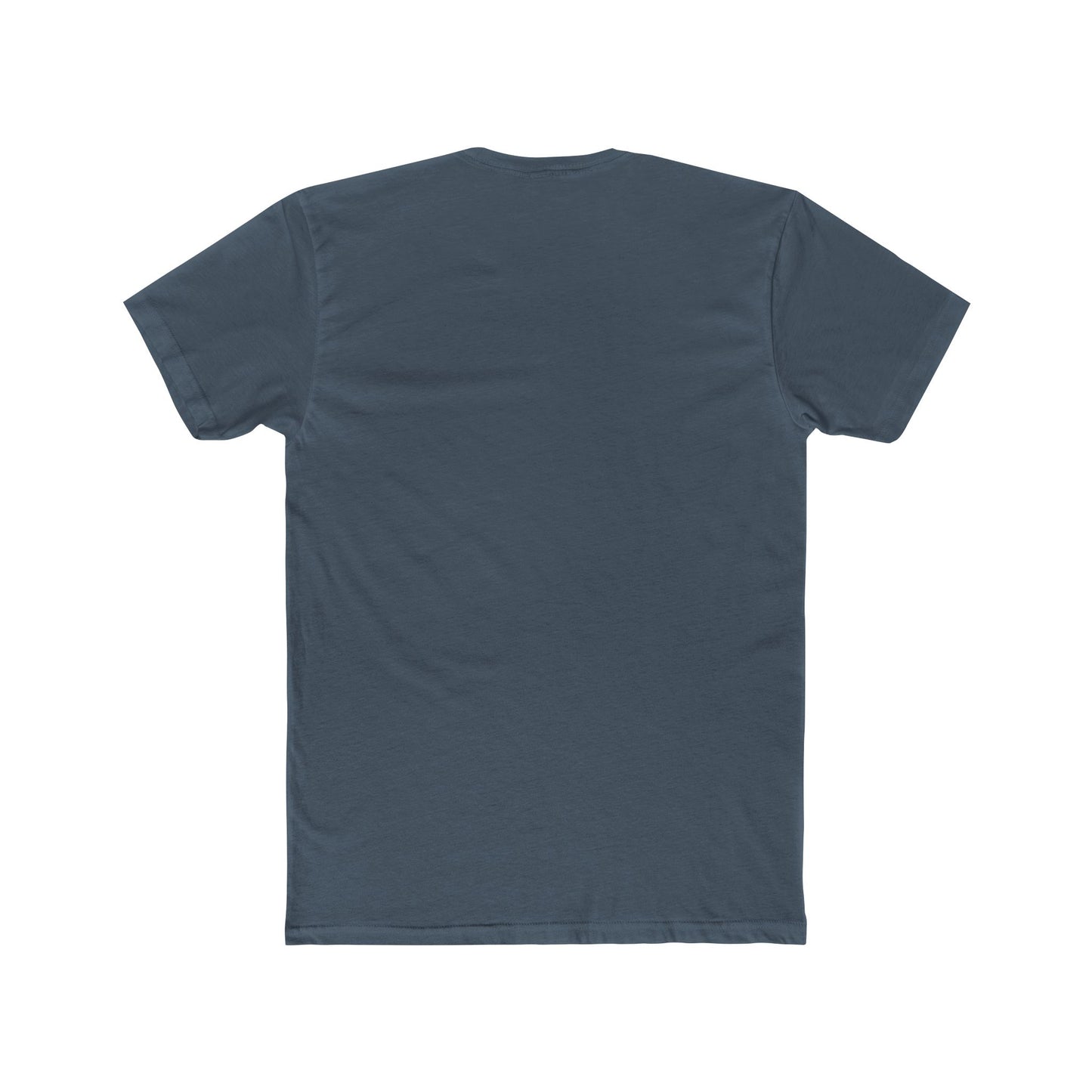 Unisex Cotton Crew Tee | Surreal Dripping Geometry