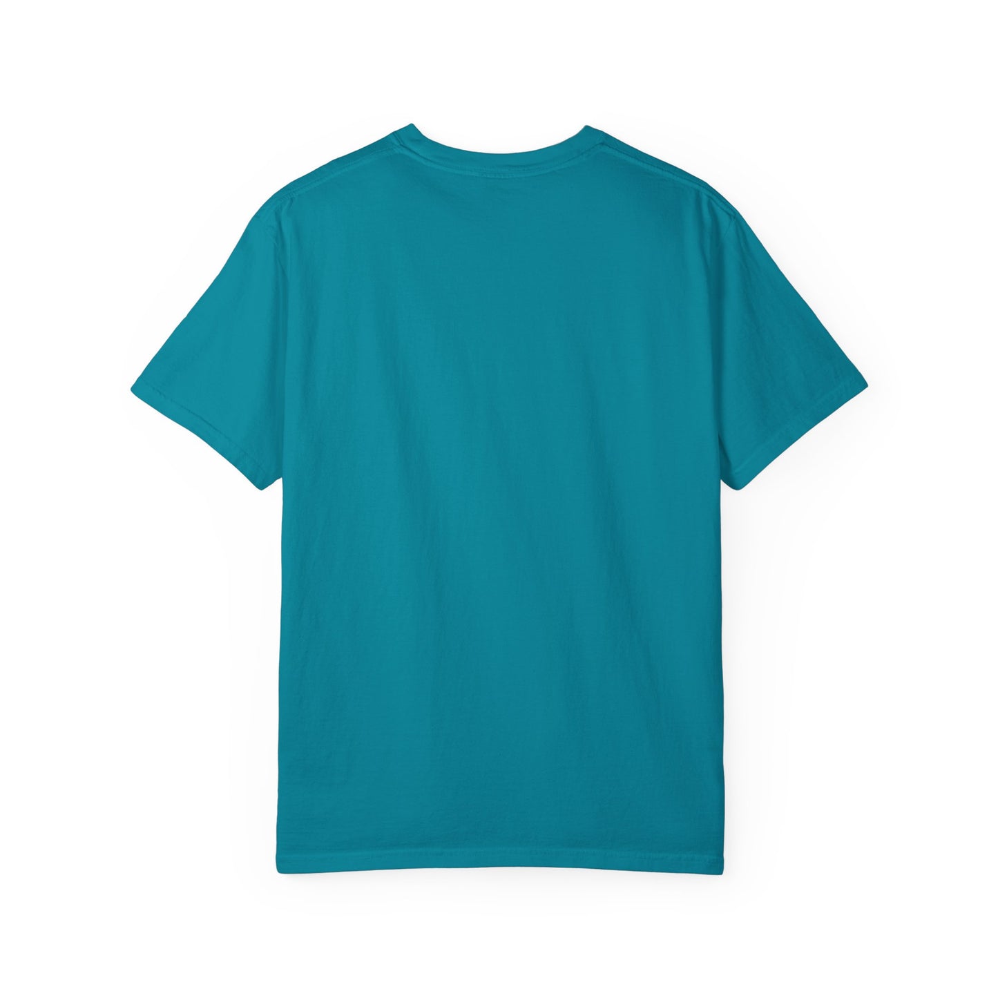 Unisex Garment-Dyed T-shirt | Surreal Dripping Geometry