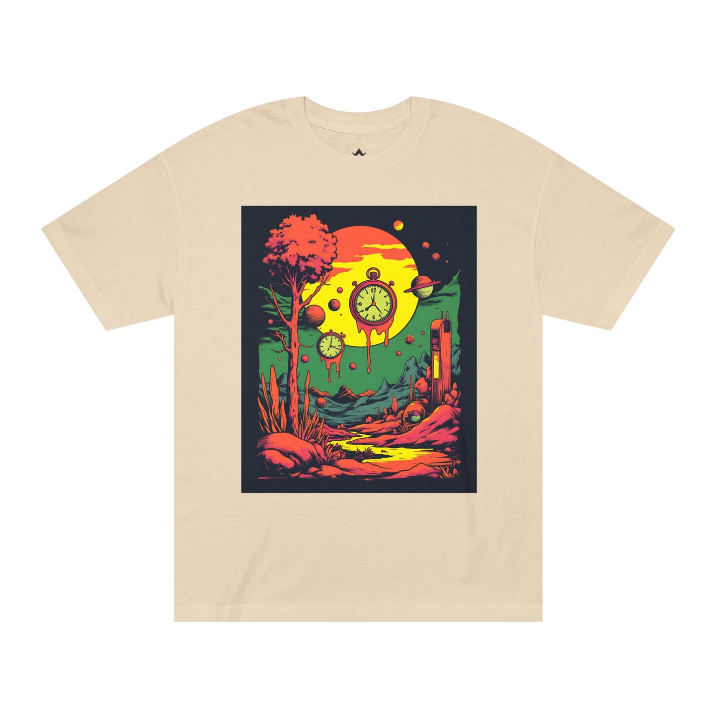 Unisex Classic Tee | Surreal Dripping Geometry