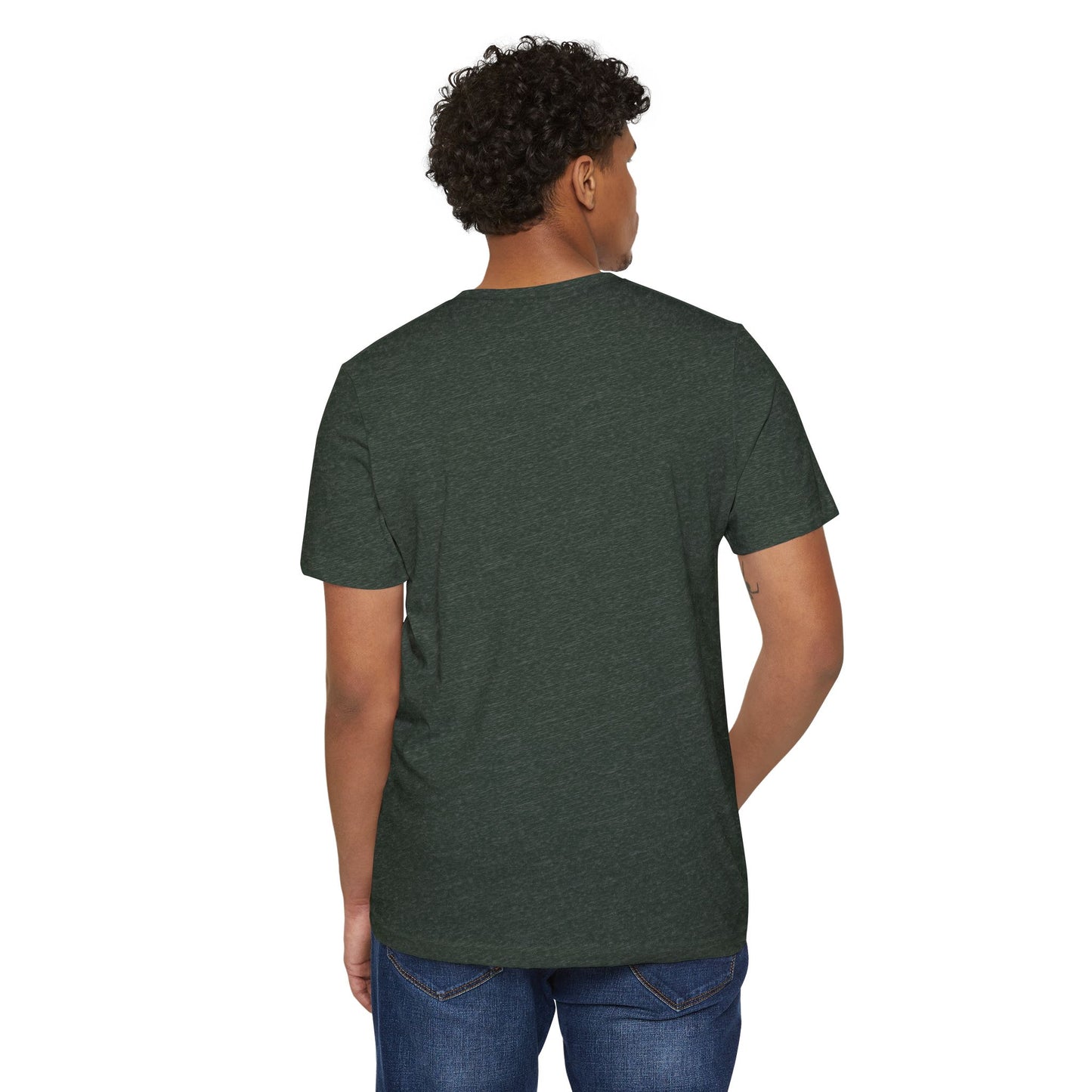 Unisex Recycled Organic T-Shirt | Surreal Dripping Geometry