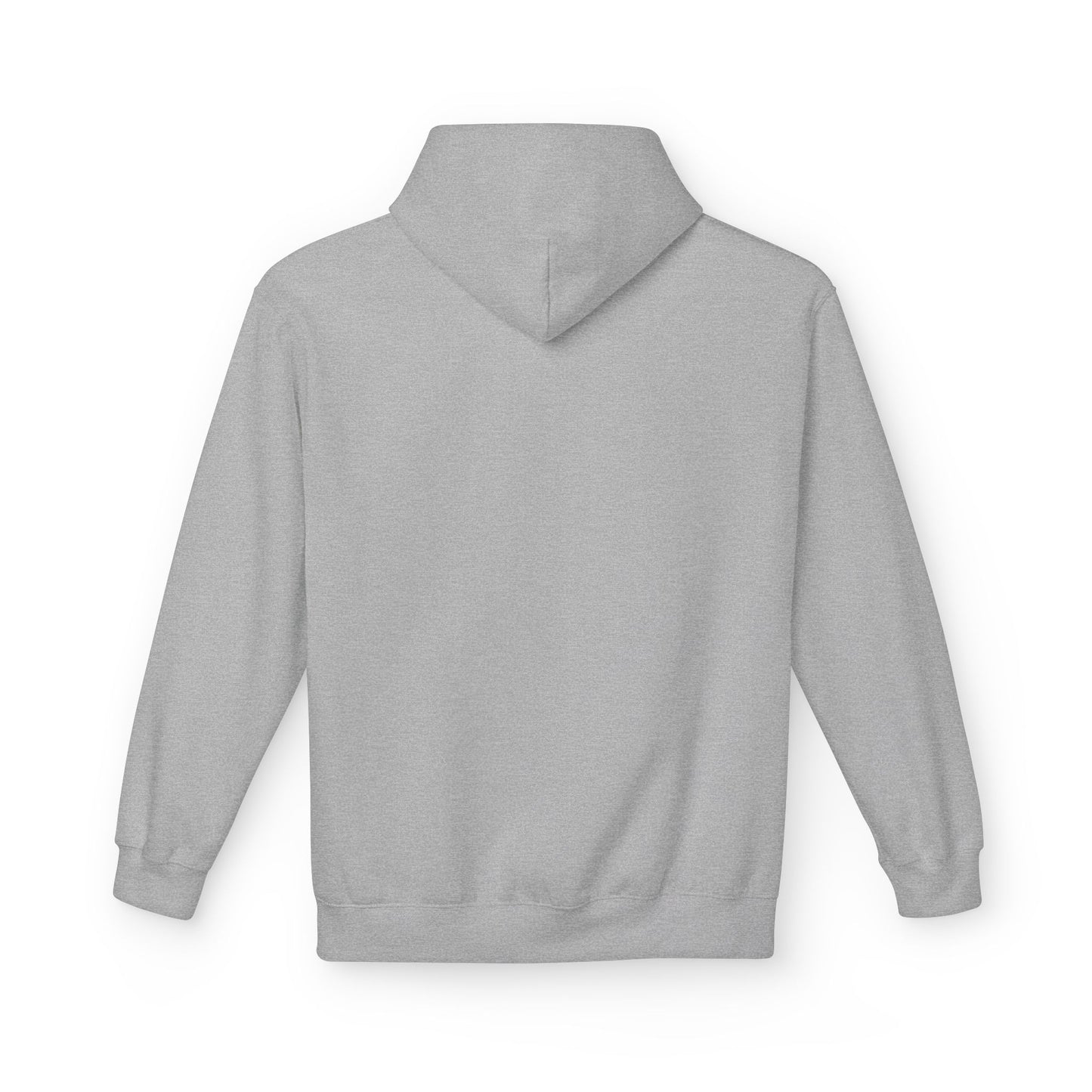 Unisex Midweight Softstyle Fleece Hoodie | Surreal Dripping Geometry
