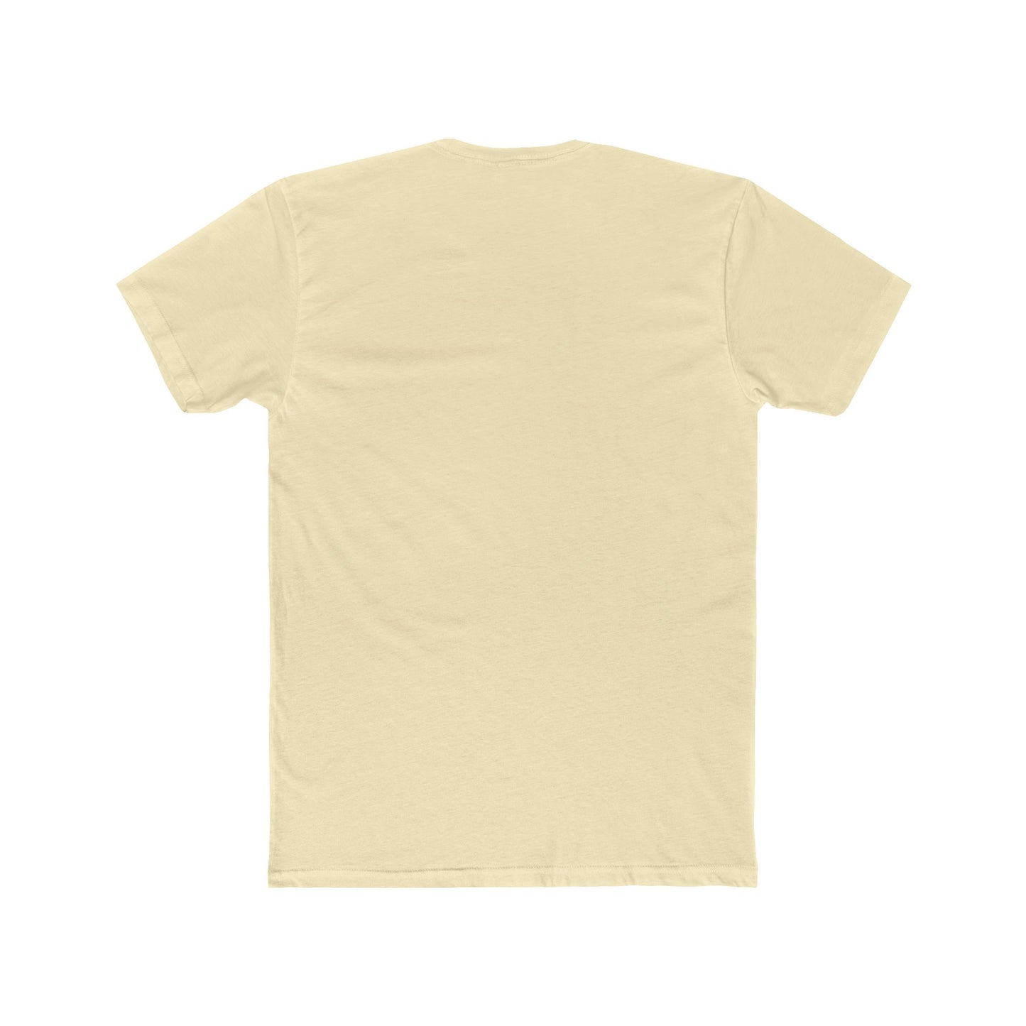 Unisex Cotton Crew Tee | Surreal Dripping Geometry