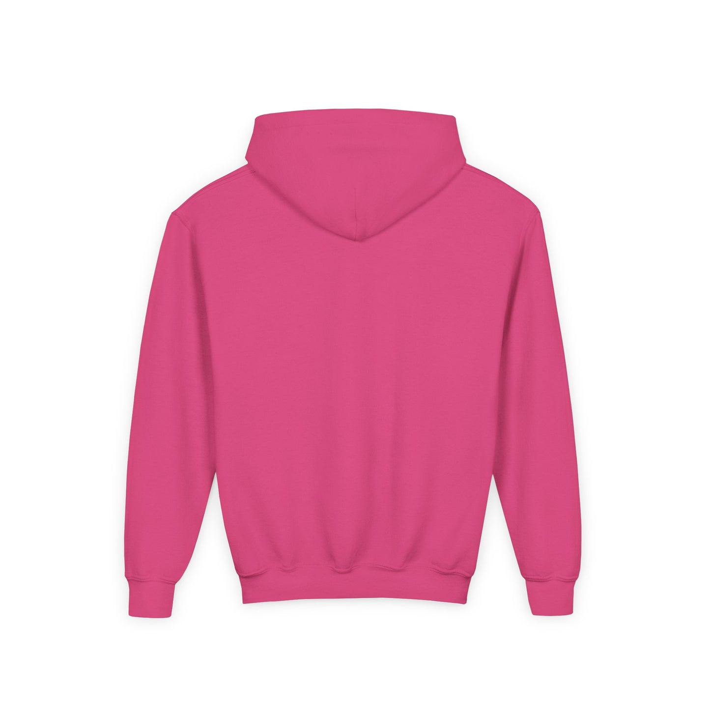 Youth Heavy Blend Hooded Sweatshirt | Surreal Dripping Geometry