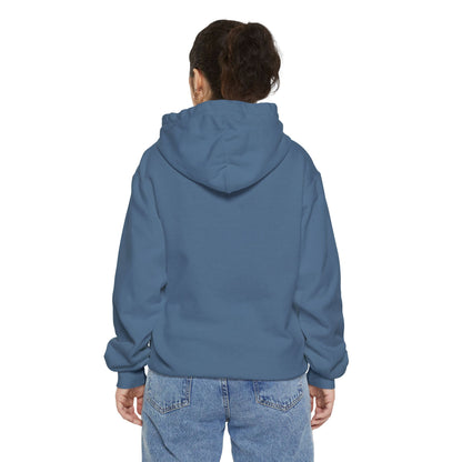 Unisex Garment-Dyed Hoodie | Surreal Dripping Geometry