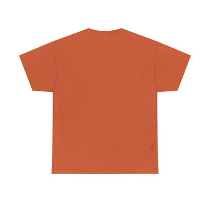 Unisex Heavy Cotton Tee | Surreal Dripping Geometry