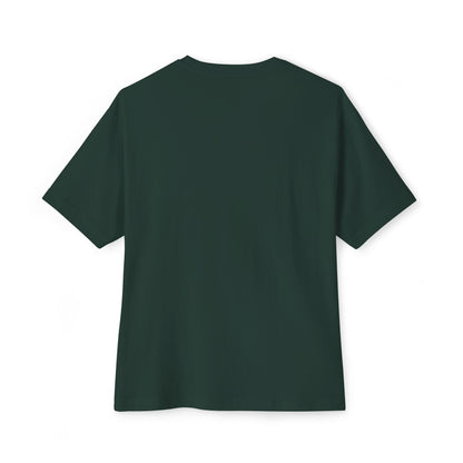 Unisex Oversized Boxy Tee | Surreal Dripping Geometry