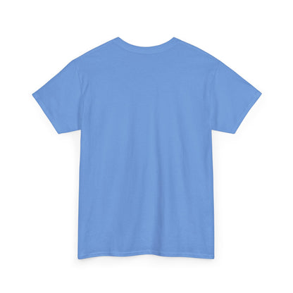 Unisex Heavy Cotton Tee | Surreal Dripping Geometry