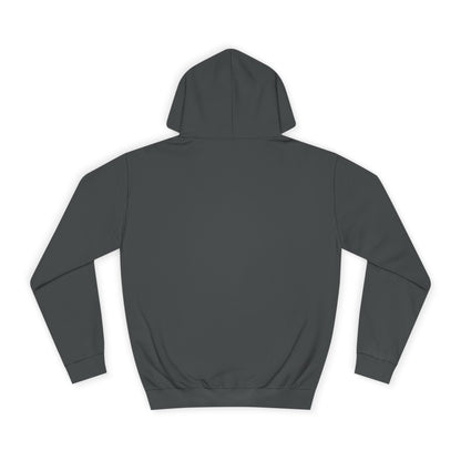 Unisex College Hoodie | Surreal Dripping Geometry