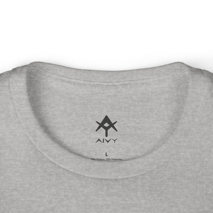 Kids Fine Jersey Tee | Surreal Dripping Geometry