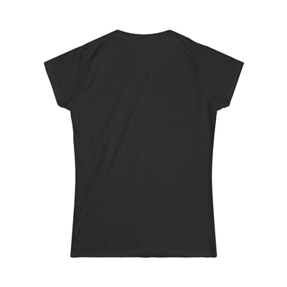 Women's Softstyle Tee | Surreal Dripping Geometry