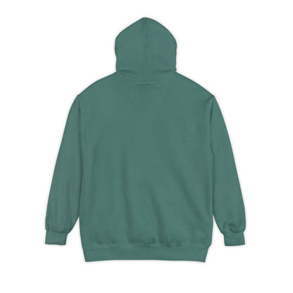 Unisex Garment-Dyed Hoodie | Surreal Dripping Geometry