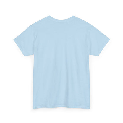 Unisex Heavy Cotton Tee | Surreal Dripping Geometry