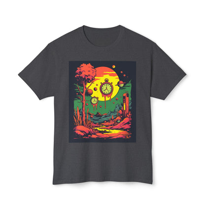 Unisex HD Cotton™ T-shirt | Surreal Dripping Geometry