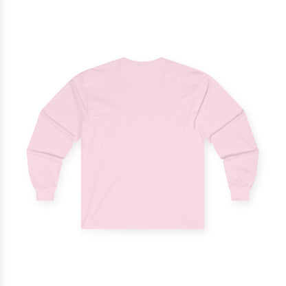 Unisex Ultra Cotton Long Sleeve Tee | Surreal Dripping Geometry