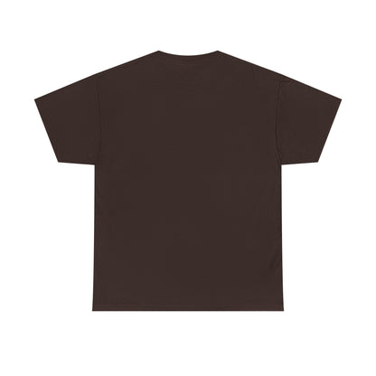 Unisex Heavy Cotton Tee | Surreal Dripping Geometry